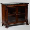 William IV Rosewood Side Cabinet with Marble Top
