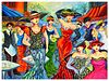 Patricia Govezensky- Original Acrylic on Canvas "L