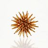 18K Diamond Sea Urchin Pin