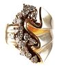 Vintage 14K Gold and Diamond Ring