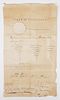 1809 Colonial Tennessee Commission Document
