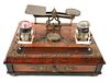 Antique Inkwell and Scale Desk Set