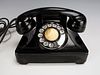 BLACK NORTH ELECTRIC BAKELITE DESK TELEPHONE  1940
