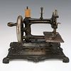 EARLY 1900â€™S MULLER CHILDâ€™S HAND-CRANK SEWING MACHINE