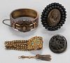 VICTORIAN / ANTIQUE JEWELRY, LOT OF FIVE