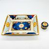 Royal Worcester Tray and Trinket Box, Millennium