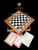 The Faberge Imperial Chess Set By Igor Carl Faberge, COA
