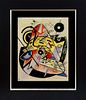Wassily Kandinsky Color Plate  Lithograph after Kandinsky from 1967