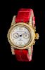 An 18 Karat Yellow Gold and Diamond Ref. 8046 Chronograph Wristwatch, Girard-Perregaux,