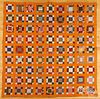 Nine patch variant patchwork quilt