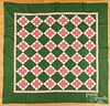 Star patchwork quilt, ca. 1900