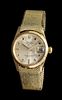 * An 18 Karat Yellow Gold Ref. 6624 Oyster Perpetual Date Watch, Rolex, Circa 1955,