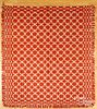 Overshot coverlet, mid 19th c.