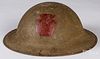 US WWI doughboy helmet, 28th Division