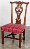 Chippendale mahogany dining chair, late 18th c.
