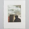 Joseph Cornell (1903-1972): Untitled (Landscape with Figure)
