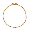 * A Possibly Ancient Yellow Gold Necklace with Double Head Clasp, 12.60 dwts.