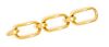 * An 18 Karat Yellow Gold Open Link Bracelet, 60.80 dwts.
