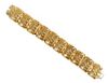 An 18 Karat Yellow Gold Link Bracelet, 64.40 dwts.