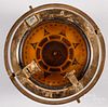 Brass ships compass, 19th/20th c.