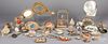 Group of nautical seashell whimseys and souvenirs