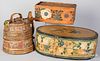 Two Scandinavian painted boxes, 19th c.