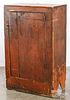 Painted pine jelly cupboard, early 19th c.