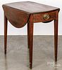 Federal inlaid mahogany Pembroke table, ca. 1800