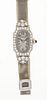 Gruen Precision Ladies 18kt Gold, Diamond & Sapphire Wristwatch, C. 1920, 22g