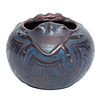 Reis Para (Brazilian) Pottery Vase, Signed H 5'' Dia. 6''