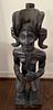 African Carved Figure H 30'' W 10''