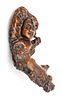 Chinese  Wood Root Carving, Reclining Buddha C. 19th.c., L 8''