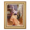 Pino (1939-2010), "Isabella" Framed Limited Edition Artist-Embellished Giclee on Canvas. Numbered and Hand Signed with Certificate of Authenticity.