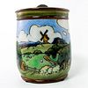 Royal Doulton Stoneware Tobacco Jar, Countryside Scene