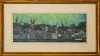 Solange MacArthur Cityscape Watercolor on Paper
