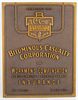 1940 Bituminous Casualty Corp. Composite Easel-back Sign Composite Sign 