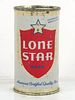 1953 Lone Star Beer 12oz 92-13.1 Flat Top Can San Antonio Texas