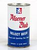 1968 Pilsener Club Select Beer 12oz 115-39 Flat Top Can Omaha Nebraska