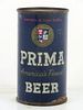 1950 Prima Beer 12oz 116-36 Flat Top Can Chicago Illinois