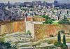 B. Bushinksy  Original painting on canvas  "Jerusalem "