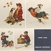 Norman Rockwell Lithographs on paper "Puppy Love"