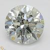 1.51 ct, Natural Very Light Green Color, SI2, Round cut Diamond (GIA Graded), Appraised Value: $21,200 