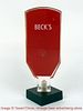 1990s Germany Beck's Beer "German Import" 6¼" Acrylic Tap Handle