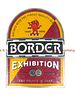 1980s England Border Exhibition Beer 4¼ Inch Metal Pump Clip