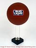 1990s Bud Light Beer 12 Inch Basketball Acrylic Tap Handle