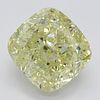 5.11 ct, Natural Fancy Light Yellow Even Color, VS1, Cushion cut Diamond (GIA Graded), Appraised Value: $154,800 