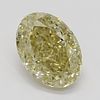 2.01 ct, Natural Fancy Brownish Yellow Even Color, VS1, Oval cut Diamond (GIA Graded), Appraised Value: $21,100 