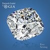 NO-RESERVE LOT: 1.51 ct, F/VS2, Cushion cut GIA Graded Diamond. Appraised Value: $38,100 