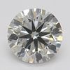 2.70 ct, Natural Fancy Light Gray Even Color, SI1, Round cut Diamond (GIA Graded), Appraised Value: $37,700 