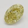 2.31 ct, Natural Fancy Brownish Yellow Even Color, VVS2, Oval cut Diamond (GIA Graded), Appraised Value: $25,800 